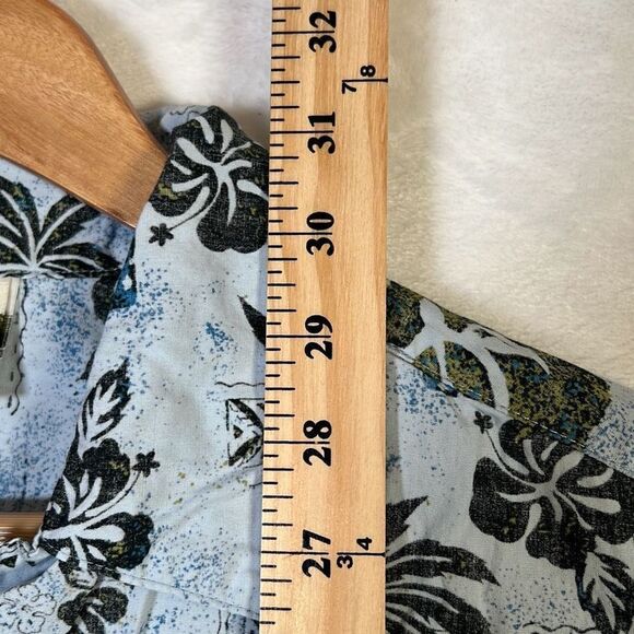 Vintage Hawaiian Go Barefoot short sleeve Button up Shirt USA Made -‎ Mens Large - Picture 3 of 6